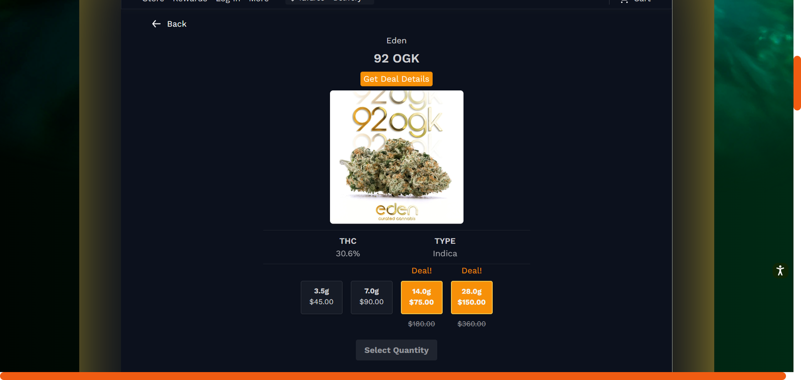 Review of the Eden 92 OGK Marijuana Strain