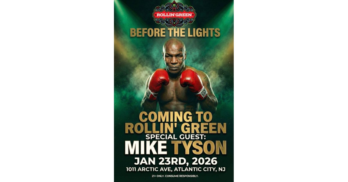 Rollin' Green Cannabis Dispensary Announces January Soft Opening and Special Celebrity Visit in Atlantic City – Newswire.com