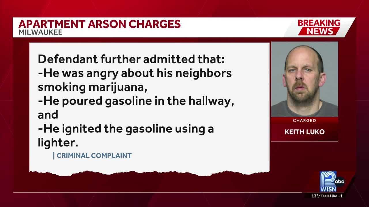 Alleged marijuana dispute leads to arson charges in Milwaukee fire – wisn.com