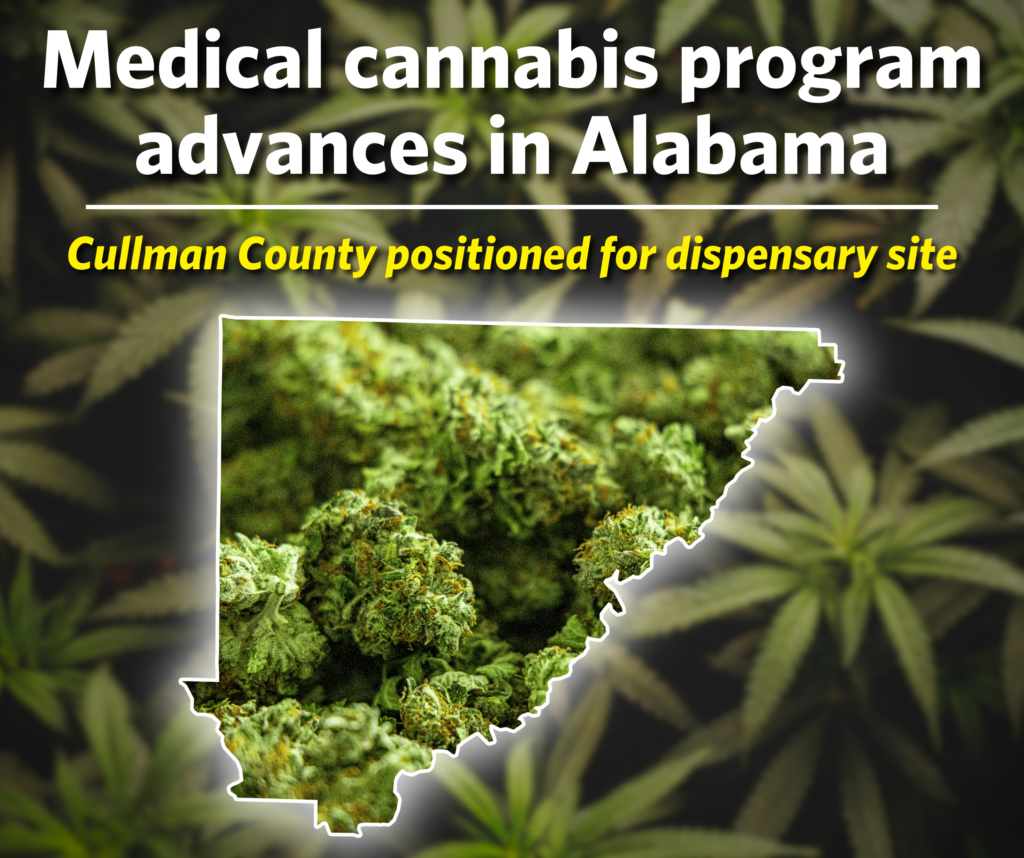 Medical cannabis program advances in Alabama; Cullman County positioned for dispensary site – cullmantribune.com