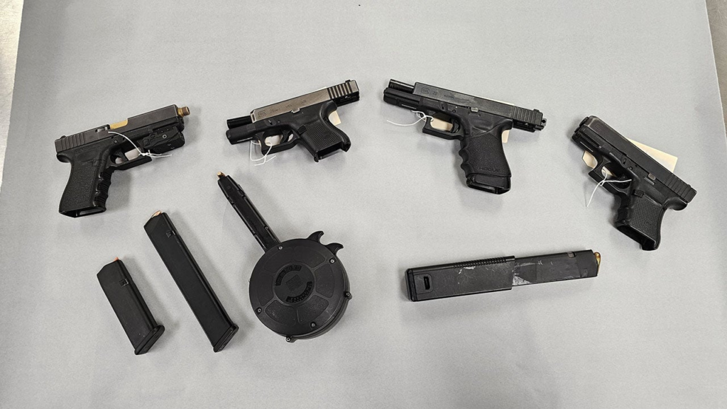4 teens arrested after traffic stop in Carmel reveals guns, marijuana – WISH-TV