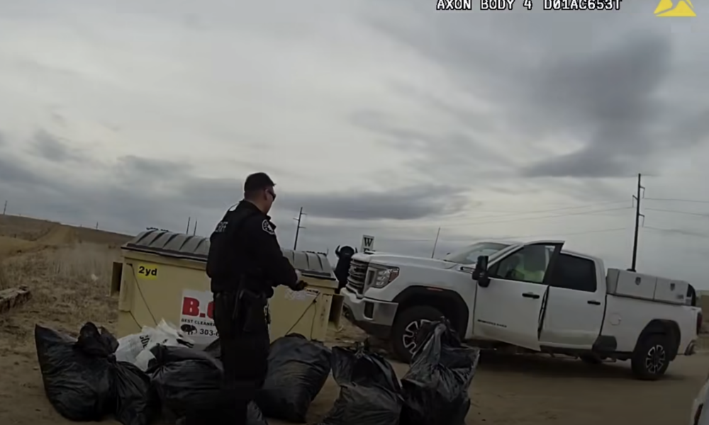 Trash Bags Filled With Over 400 Pounds Of Marijuana Found Along Colorado Road – National Enquirer