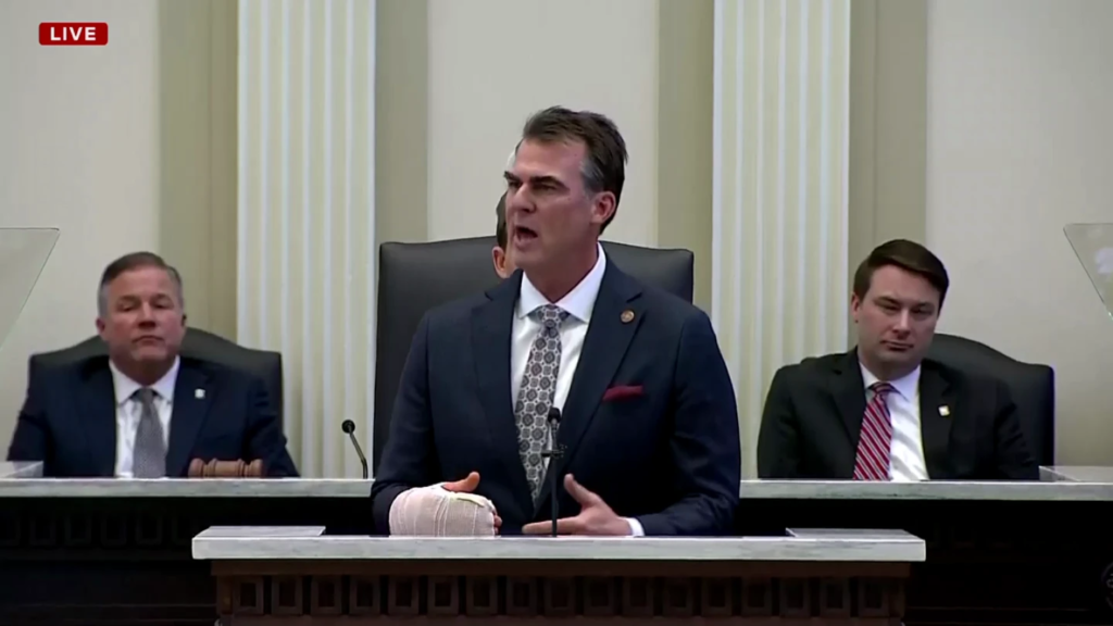 Stitt outlines taxes, education, medical marijuana and tribal policy goals in final State of the State – News 9