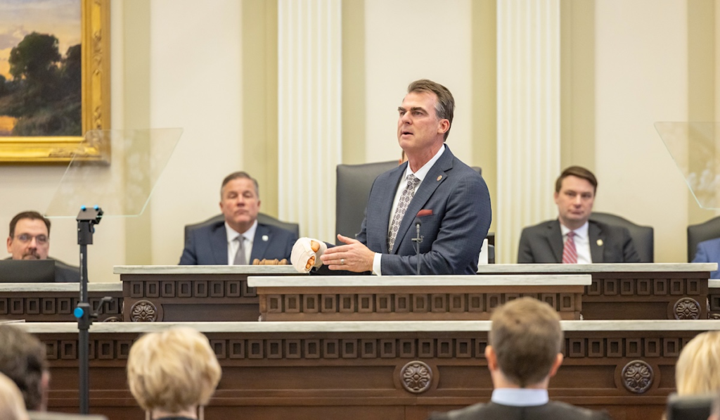 Stitt seeks 'conservative state questions' to limit Medicaid, snuff marijuana, appoint superintendent – NonDoc Media